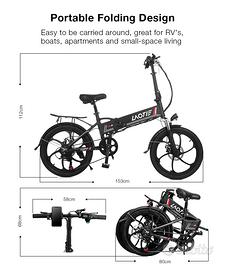 Bicicletta elettrica Laotie PX5 350W Pieghevole
