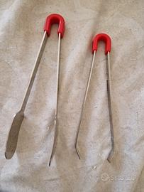 Coppia Pinze da cucina in acciaio inox