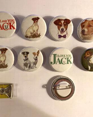 SPILLE SOGGETTO CANE JACK RUSSELL