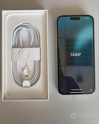 Iphone 16 pro max 256 white