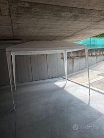Gazebo bianco 3×3