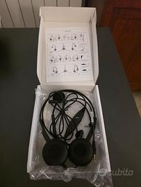 Cuffie con microfono Wantek per pc e telefono