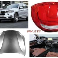 Bmw X5 musata cofano paraurti fanale cerchi F15