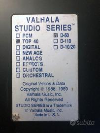 Roland D-50 e D-550 "Valhala Top 40" Sound Card