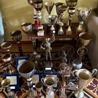 Lotto Coppe trofei targhe pesca sportiva e altro