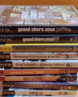 GIOCHI  PS3  ORIGINALI