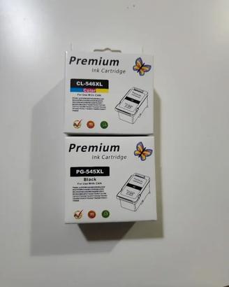 Set 2 Cartucce Compatibili PG545XL e CL546XL