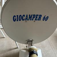 Antenna satellitare Giocamper 60 per camper