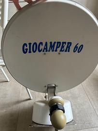 Antenna satellitare Giocamper 60 per camper