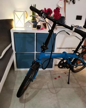 Bicicletta pieghevole TERN Link B7 ottanio