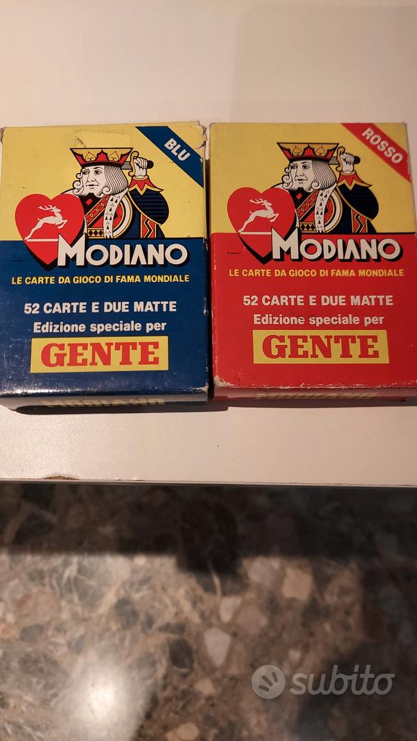 CARTE DA GIOCO MODIANO SPECIAL