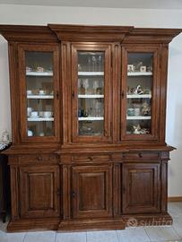 Cristalliera legno massiccio