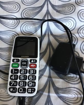 Telefono Brondi con caricatore