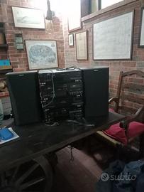 Impianto stereo sony