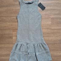 Abito Zara nero e bianco. Taglia S. Nuovo.