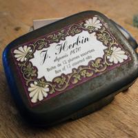 Scatola vintage pennini