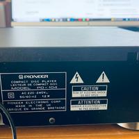 Lettore Pioneer PD 104 no telecomando