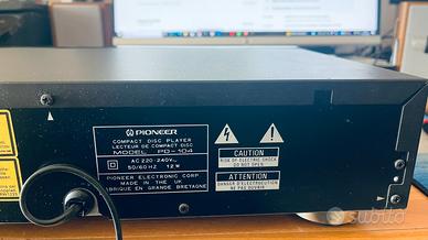 Lettore Pioneer PD 104 no telecomando