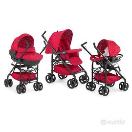 Trio chicco sprint rosso
