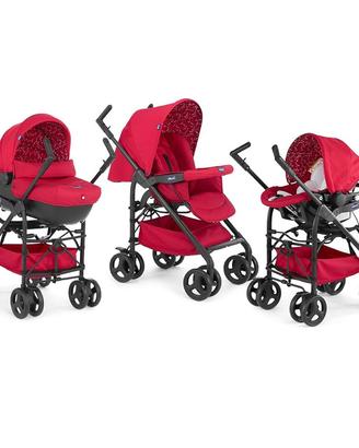 Trio chicco sprint rosso