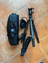 Cavalletto in carbonio Sirui T 1204-x e testa pano