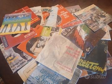 LOTTO 30 COPERTINE DISCHI 45 GIRI ANNI '50 - '