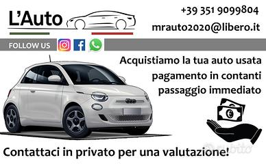 Compriamo auto in contanti