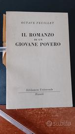 IL ROMANZO DI UN GIOVANE POVERO-FEUILLET BUR 1952