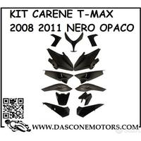 Kit carene tmax 2008 2011 nero opaco nuove