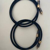 2 set di Cavi Intrecciati RCA Audio