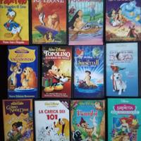 Collezione cassette vhs originali walt disney