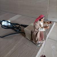 Statua Pastore in movimento presepe napoletano