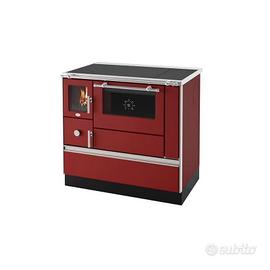 cucina a legna EVA Penelope 6,5 kW-ANCHE BIANCA