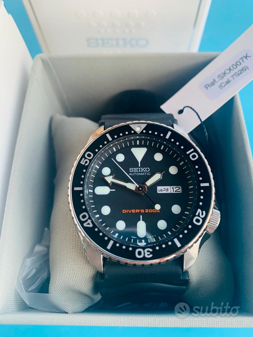 Seiko SKX007 NUOVO!!! Anno 01/'18 Abbigliamento e Accessori In
