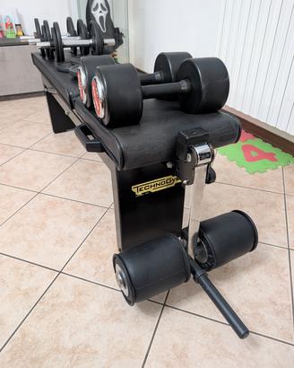 Set palestra Technogym diamond decathlon 