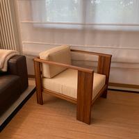 Poltrona di design realizzata artigianalmente