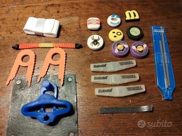 lotto accessori tennis Babolat e altri 