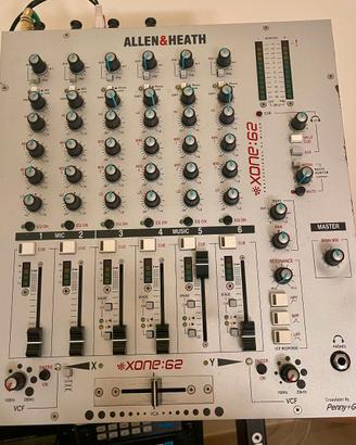 ALLEN & HEATH XONE 62 Silver + Flight case dedicat