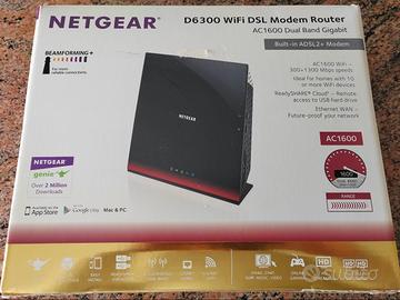 NETGEAR D6300 WIFI DSL Modem Router
