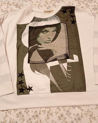 top da donna a maniche lunghe 