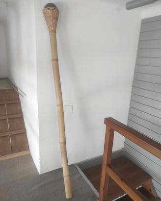 Torcia da giardino in bamboo 