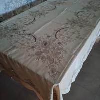 tovaglia di lino più tovaglioli 
