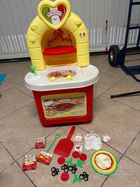 Cucina forno pizza giocattolo con accessori