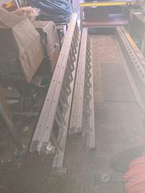 scala alluminio 44 gradini 4 rampe da 11 professio