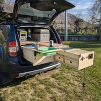 MOBILE CAMPERIZZAZIONE DACIA DUSTER 4WD