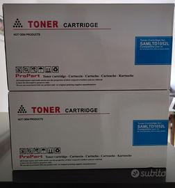 N. 2 Toner rigenerati per stampante laser Samsung