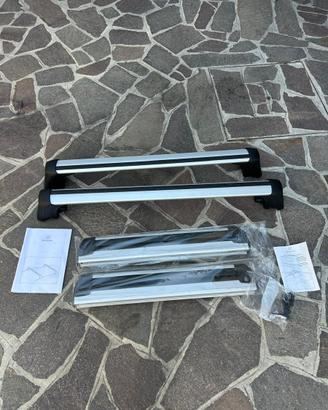 Barre Portatutto + Porta Sci Mercedes