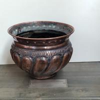 portavaso - cachepot in rame 