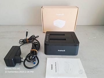 Lettore hard-disk a 2 slot 