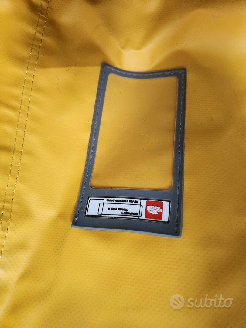 Borsone zaino North Face giallo grande xl - Abbigliamento e Accessori In  vendita a Roma